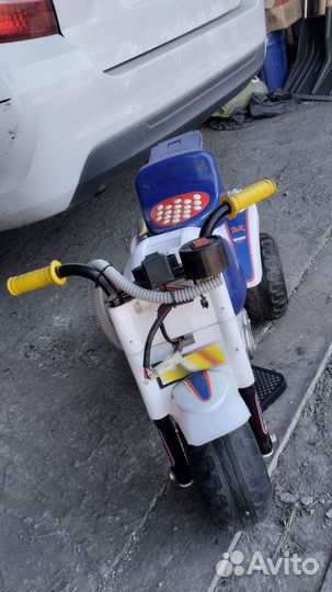 Детский электромотоцикл бу (неисправный)