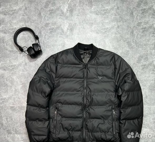 Пуховик мужской armani