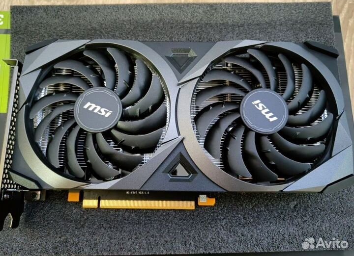 Видеокарта MSI GeForce RTX 3050 ventus 2X OC