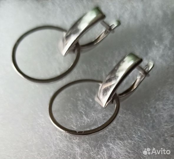 Серьги серебро 925