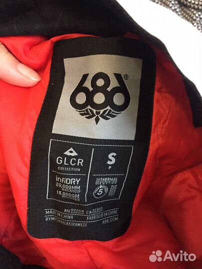 Штаны для сноуборда 686 glcr 20k/15k