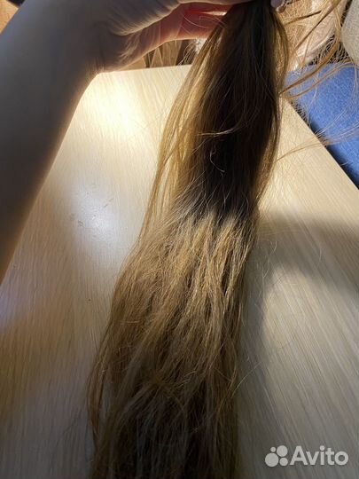 Волосы для наращивания 70 см бу