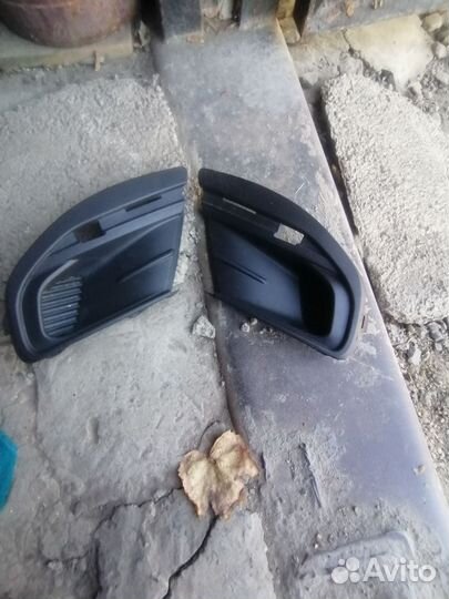 Заглушки бампера противотуманок лада гранта