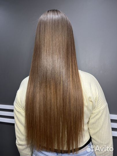 Кератиновое выпрямление