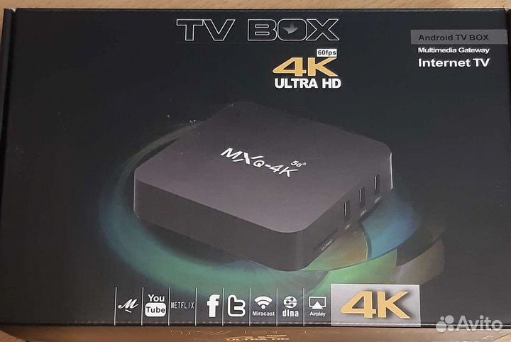 Приставка TV BOX 4K андроид