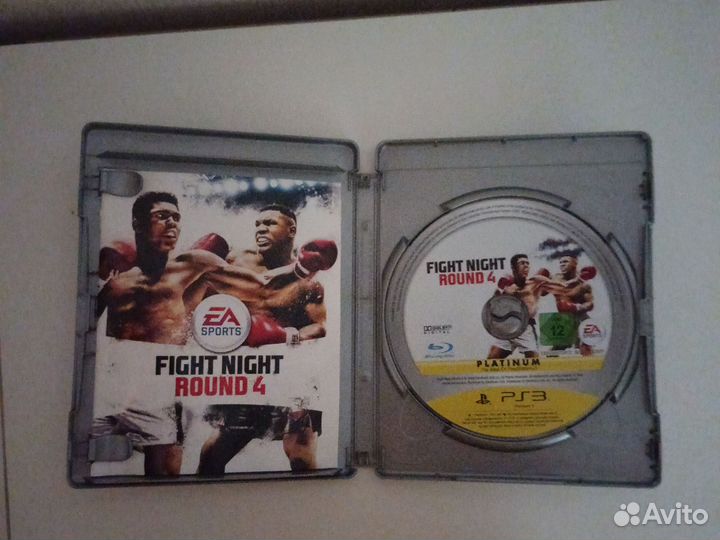 Диск игра fight night round 4 наplay station 3