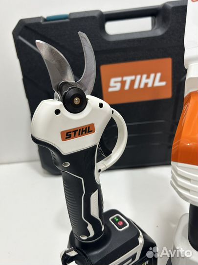 Аккумуляторный набор 2в1 сучкорез, секатор stihl