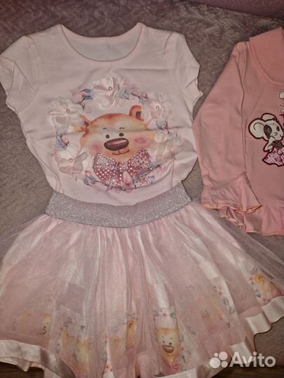 Пакет вещей для девочки 80 86