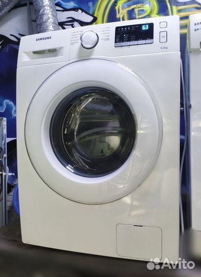 Стиральная машина Samsung 6кг с дисплеем
