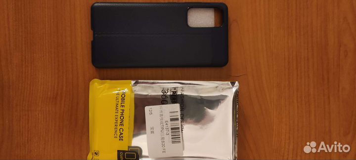 Чехол на Samsung S20FE синий, новый