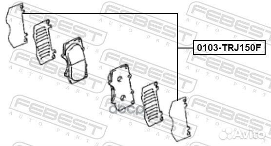 Комплект монтажный дискового тормоза 04945-6009