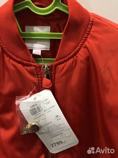 Куртка для девочек 140