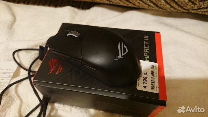 Мышка asus ROG Strix Impact III