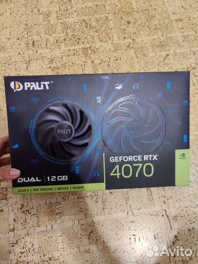 Видеокарта Palit rtx 4070
