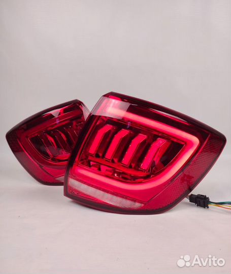Фонари на Лада Гранта Мустанг красные тюнинг