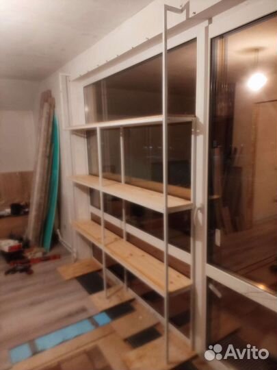 Стеллаж под рассаду