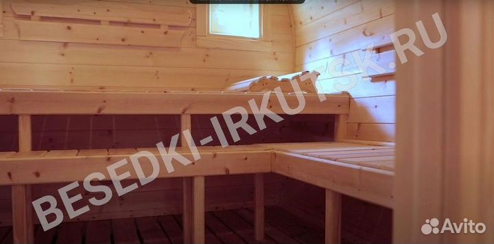 Баня бочка 6 м