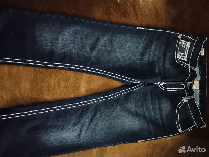 Джинсы True religion темно синие