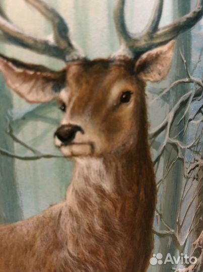 Дед мороз резной из дерева