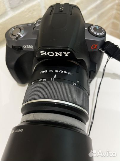 Объектив Sony 50 mm 1,4 и фотоаппарат Sony a 380