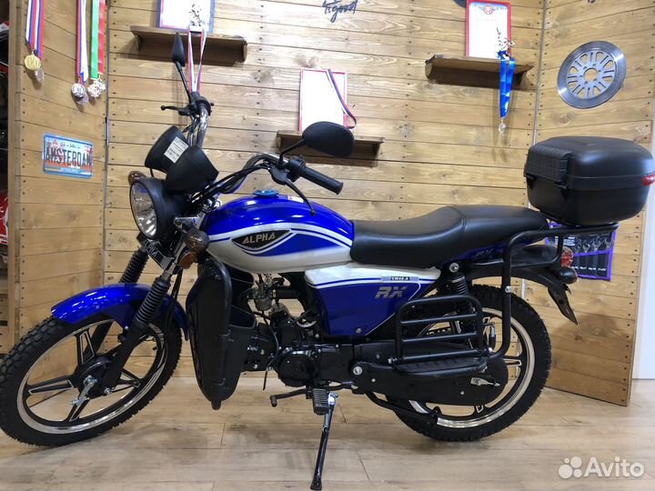 Мопед Motoland Альфа RX LUX 11