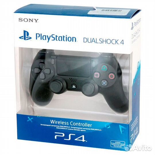 Геймпад PS4 DualShock 4 v2, Антрацитовый черный