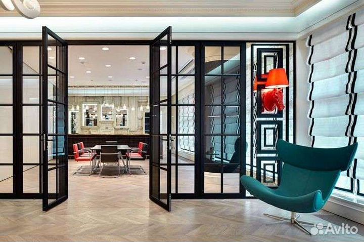 Перегородка в стиле лофт