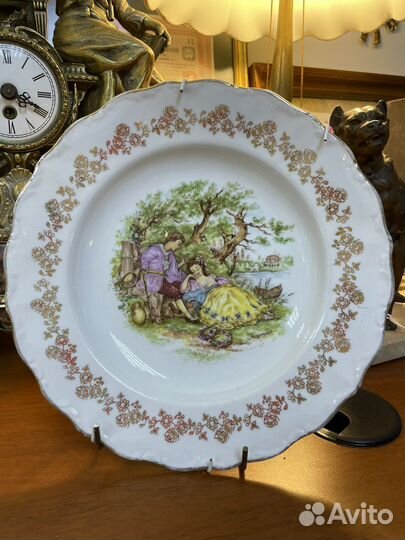 Настенная тарелка. Франция