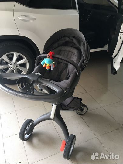 Коляска Stokke Xplory V5 All Blak (аналог) 3 в 1