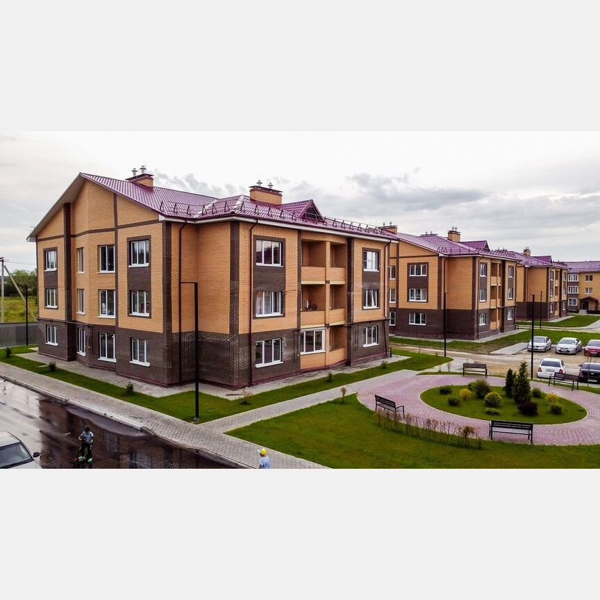 1-к. квартира, 40 м², 1/3 эт.