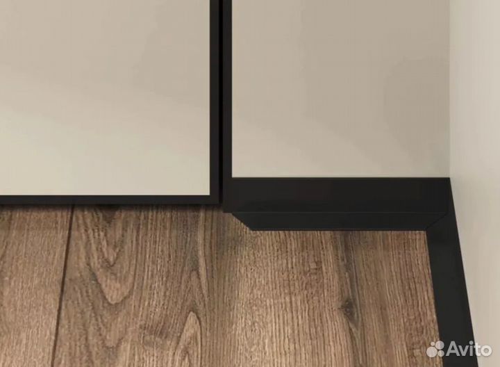 Микроплинтус напольный плинтус анодиров до 2,4 м