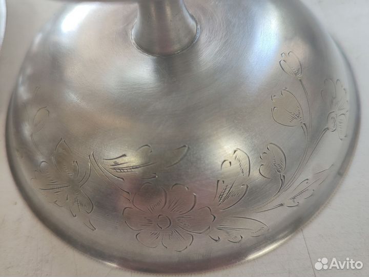 Набор изделий СССР из мельхиора