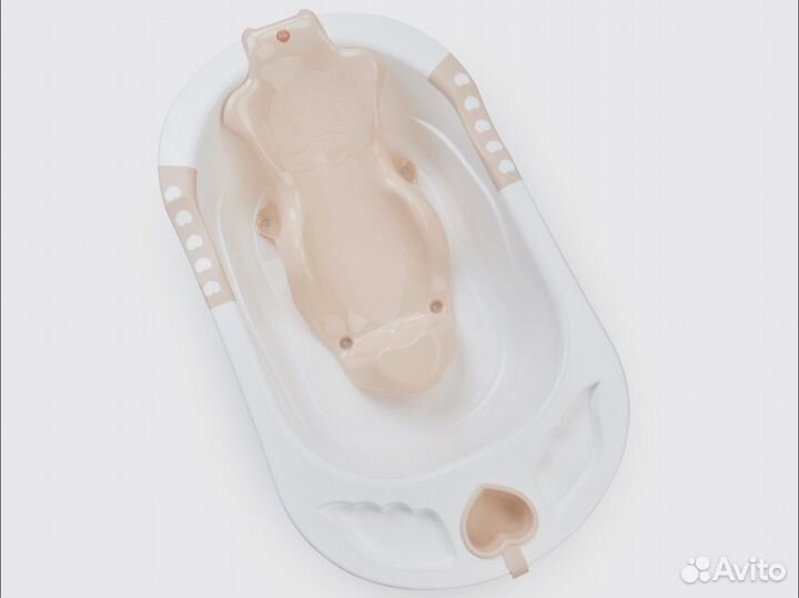 Детская ванночка happy baby с подставкой