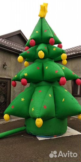Новогодняя надувная ёлка