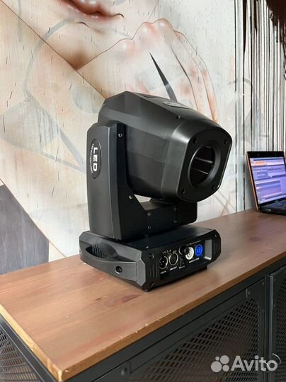 160W LED BSW 3в1 бим спот вош - световая голова