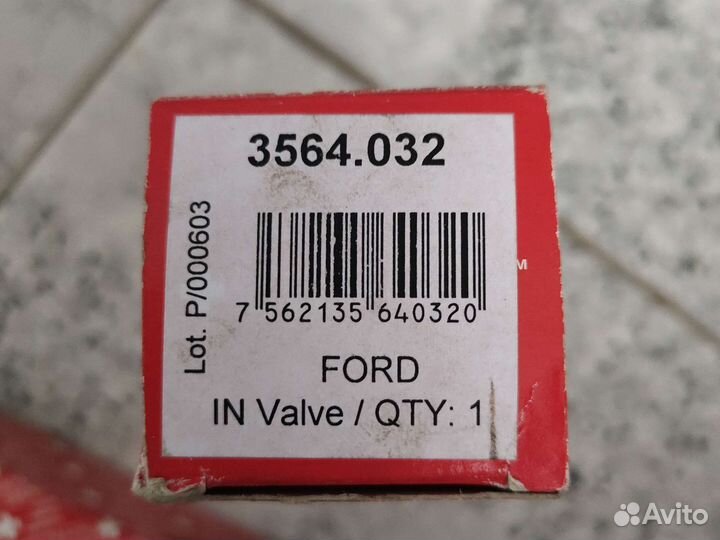 Клапан впускной Ford 1.8 Duratec-HE