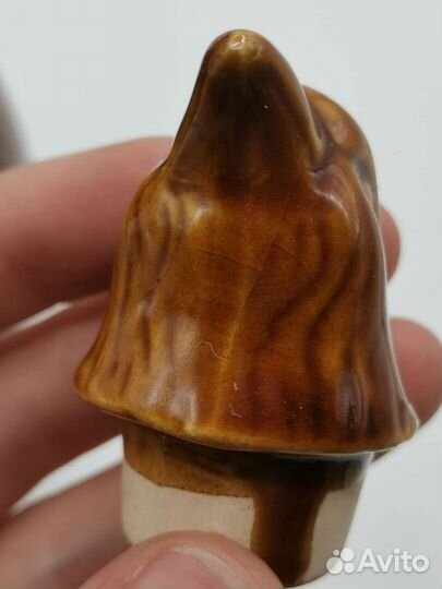 Графин Орёл и 4 рюмки-кружки Керамика Китай (Ч)