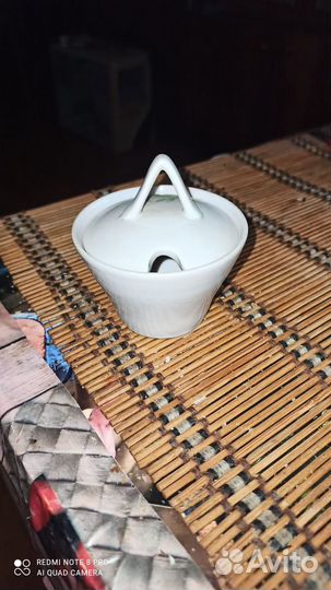 Фарфоровый кофейный набор СССР винтаж