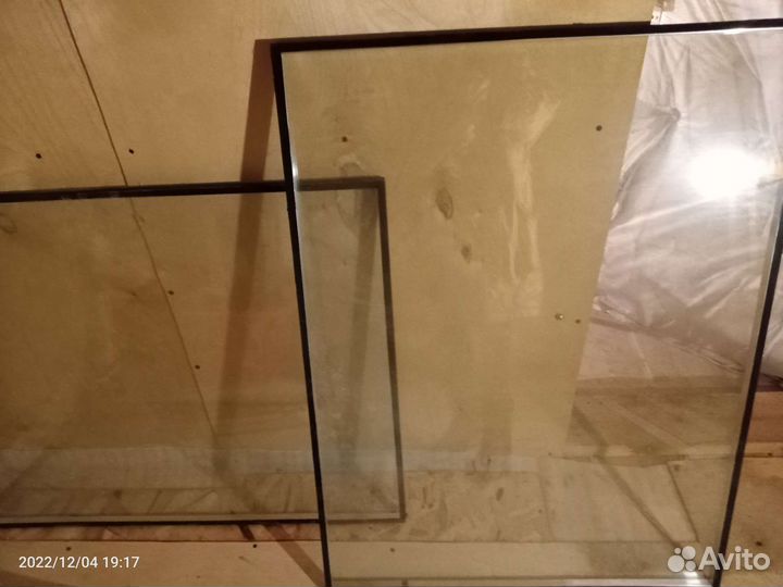 Стекло пакетом 2 шт. для пластиковых окон