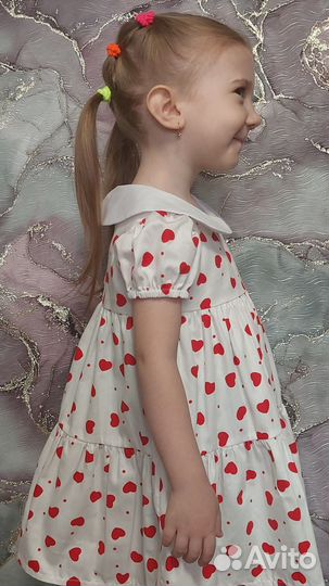 Платье для девочки 110
