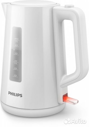 Чайник электрический Philips HD9318/00 1.7л. 2200Вт белый корпус: пластик