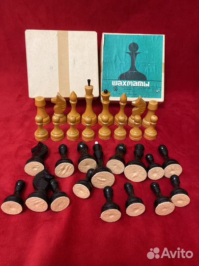 Шахматы СССР №89 деревянные