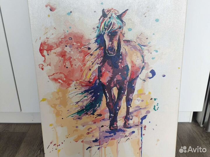 Картина готовая Лошадь