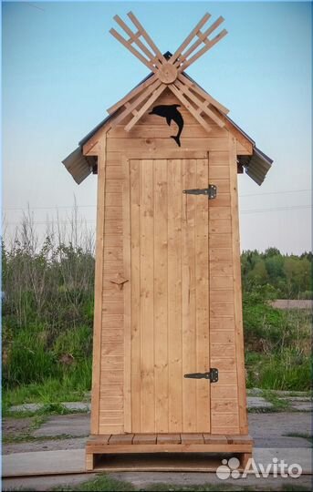Дачный туалет с установкой HAT117