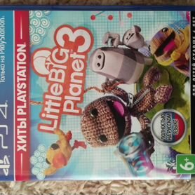 Litlle big planet 3 playstation4 диск