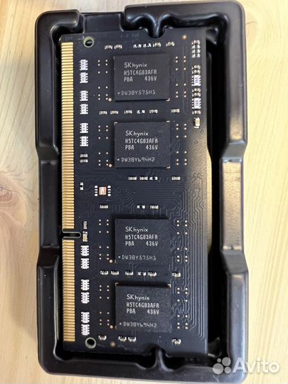Оперативная память SO dimm DDR3 4 gb 1600 Мгц iMac