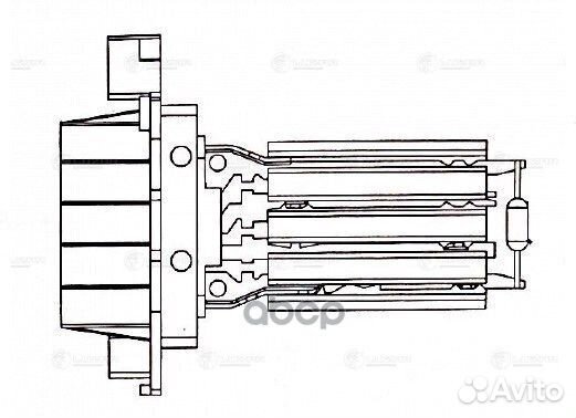 Резистор PSA ducato/boxer/jumper 06- LFR1680 luzar