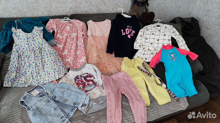 Пакет вещей на девочку 92
