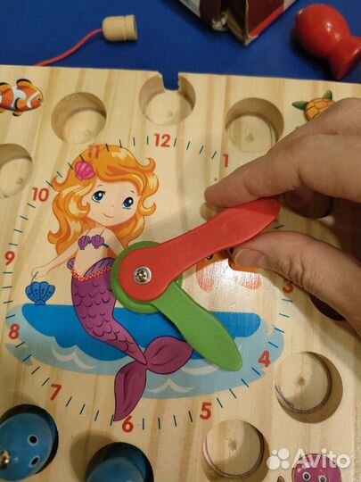 Наборы деревянные игрушки шнуровки