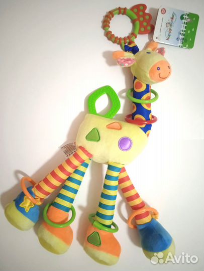 Игрушка «Жираф». Для малышей. Развивающая. Новая